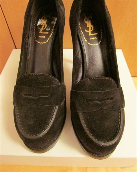 mocassin ysl|YSL women's flats.